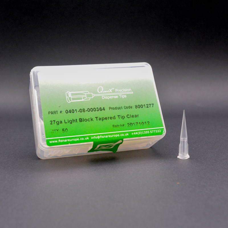 Smooth Flow Tapered Dispensing Tips – Smaller Precision Size
